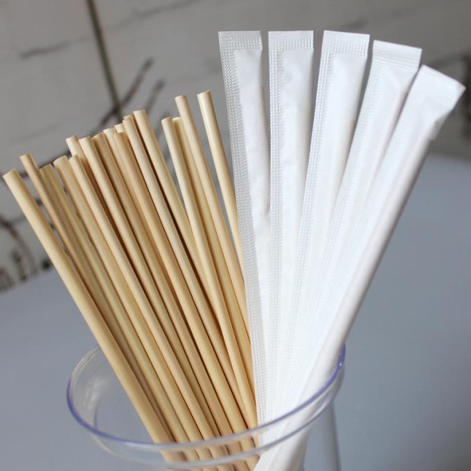 Compostable Biodegradable Disposable Tableware Cocktail Straws Gluten Free 0